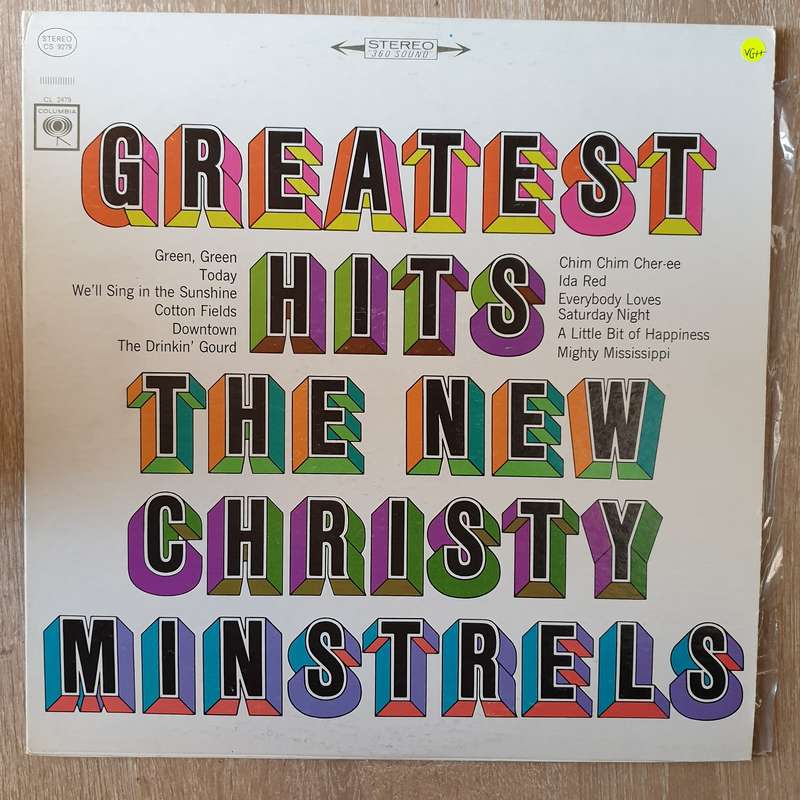 The New Christy Minstrels  Greatest Hits - Vinyl LP Record - Very-Good+ Quality (VG+)