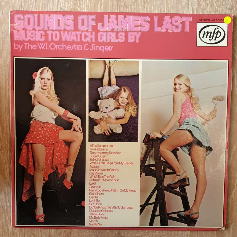 Sounds Of James Last - The W. 1 Orchestra & Singers  Music To Watch Girls By - Vinyl LP Rec...