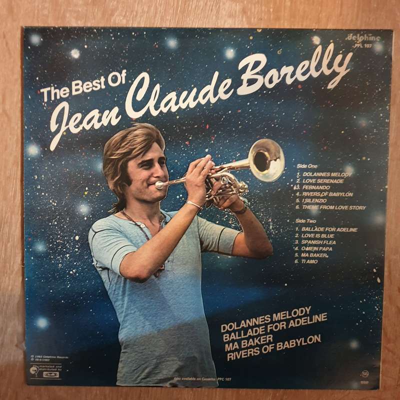 Jean-Claude Borelly - Best Of   Vinyl LP Record - Very-Good+ Quality (VG+)
