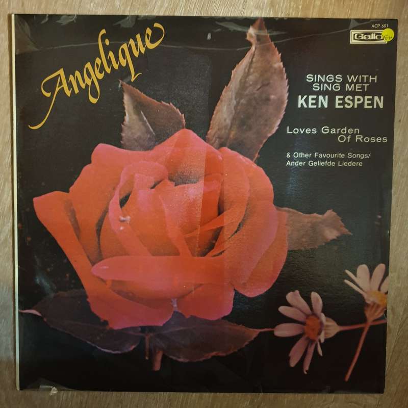 Angelique Sings With Ken Espen   Vinyl LP Record - Very-Good+ Quality (VG+)