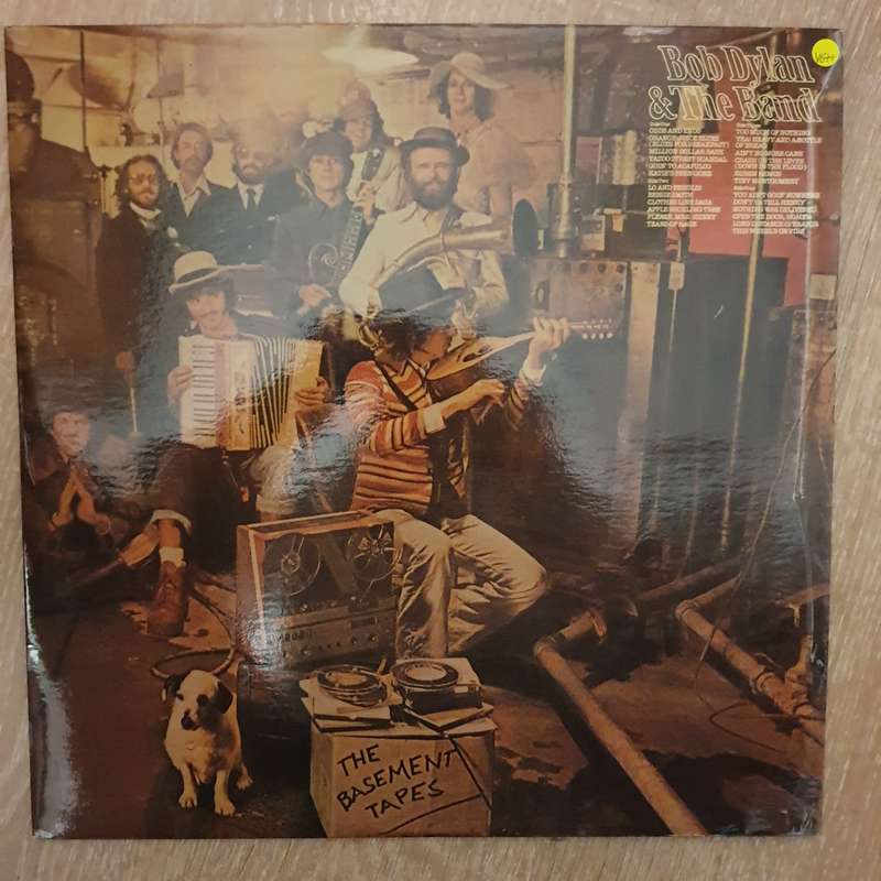 Bob Dylan & The Band  The Basement Tapes - Vinyl LP Record - Very-Good+ Quality (VG+)