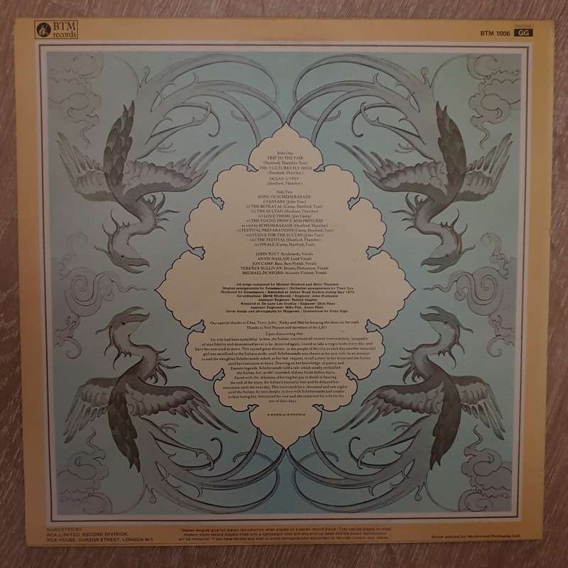 Renaissance  Scheherazade And Other Stories (UK) - Vinyl LP Record - Very-Good+ Quality (VG+)