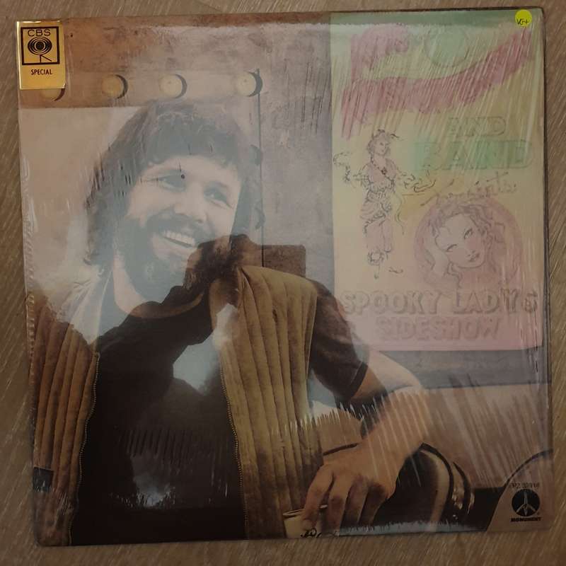 Kris Kristofferson  Spooky Lady's Sideshow - Vinyl LP Record - Very-Good+ Quality (VG+)