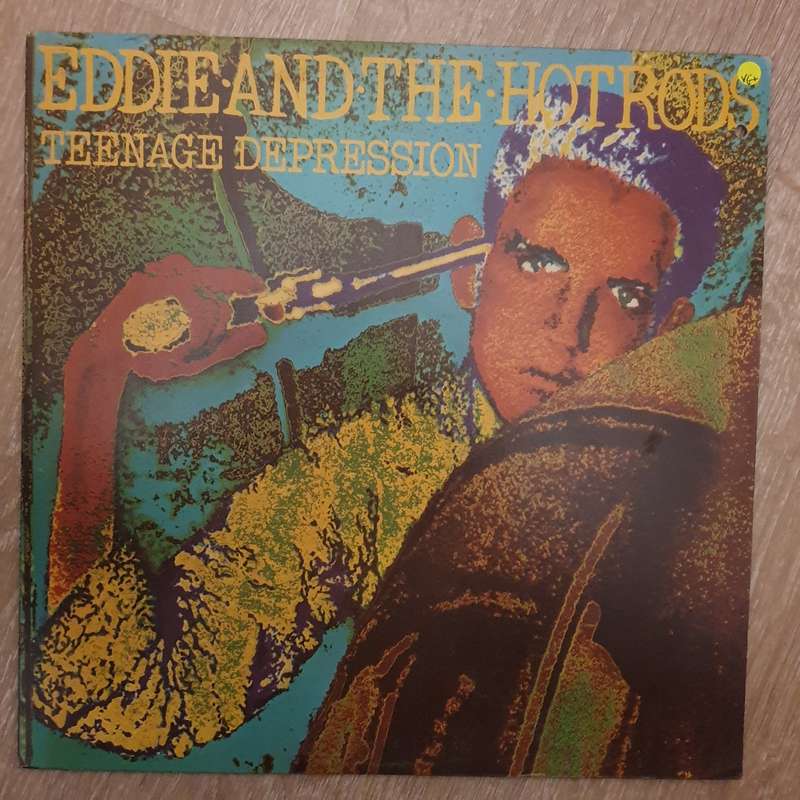 Eddie And The Hotrods  Teenage Depression - Vinyl LP Record (VG+)