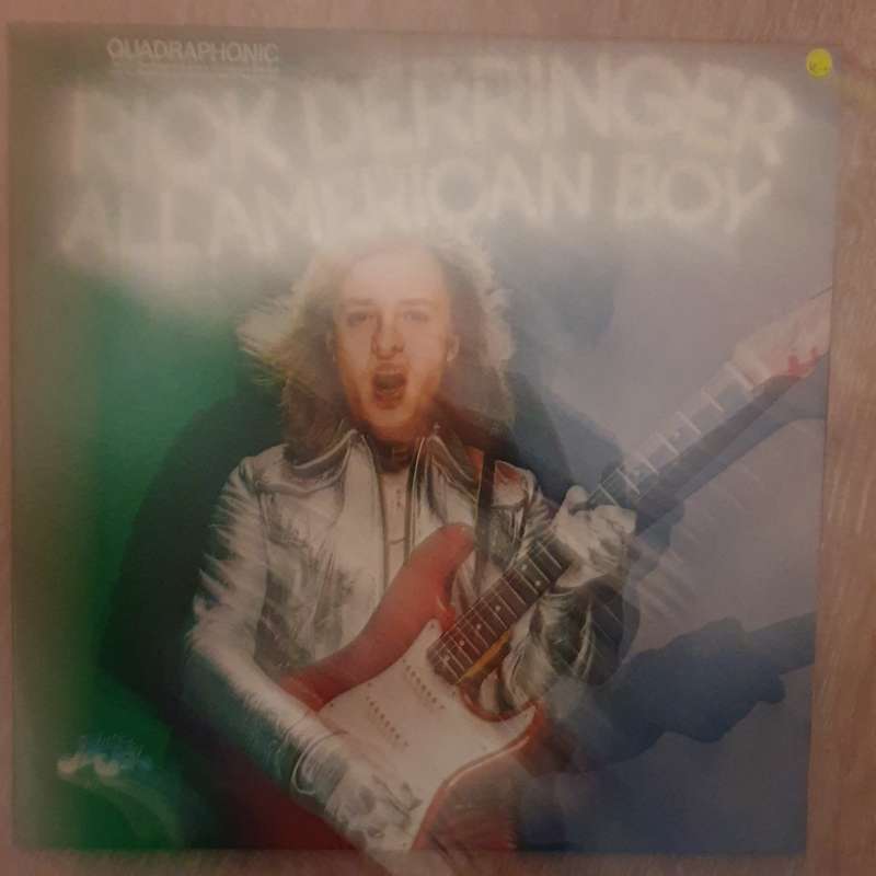 Rick Derringer - All American Boy - Quadraphonic - Vinyl LP Record - Very-Good+ Quality (VG+)