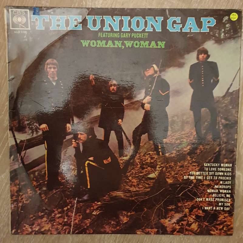 The Union Gap Featuring Gary Puckett  Woman, Woman - Vinyl LP Record - Very-Good+ Quality (...