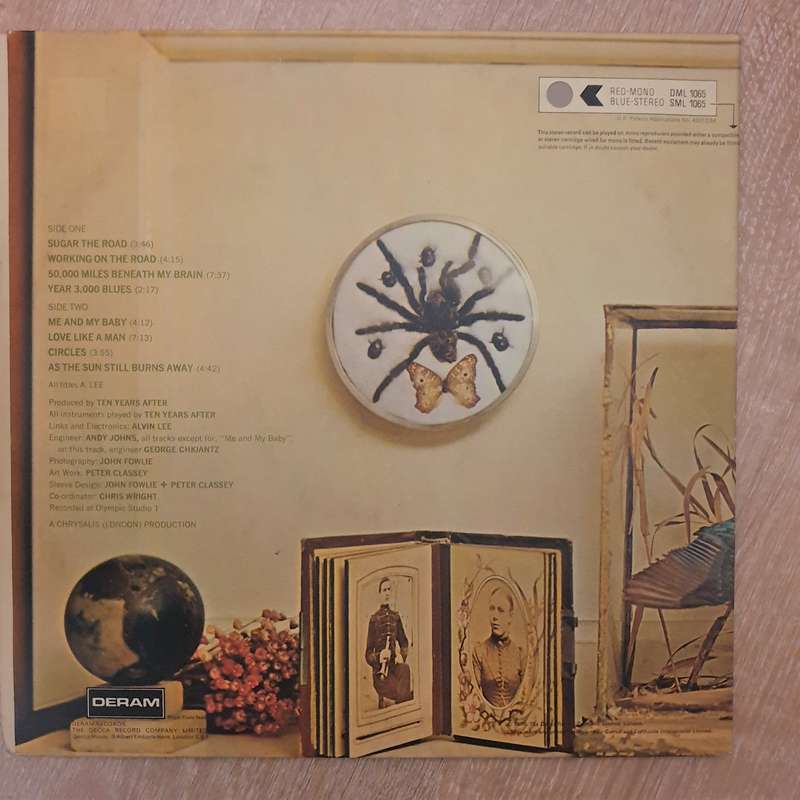 Ten Years After  Cricklewood Green - Vinyl LP Record - Very-Good- Quality (VG-)