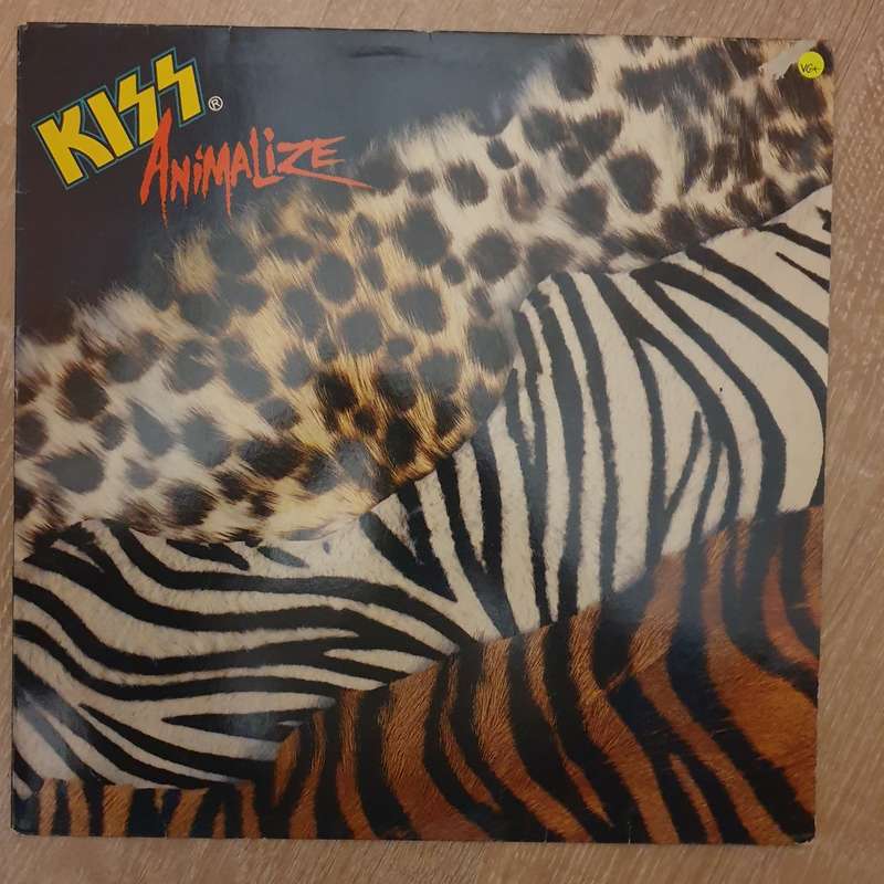 Kiss  Animalize - Vinyl LP Record  - Opened  - Very-Good+ Quality (VG+)