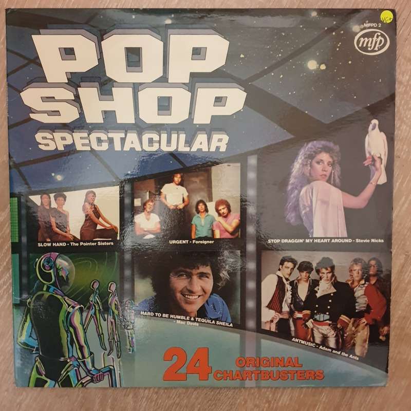 Pop Shop Spectacular - 24 Original Chartbusters - Double Vinyl LP Record - Very-Good+ Quality (VG+)