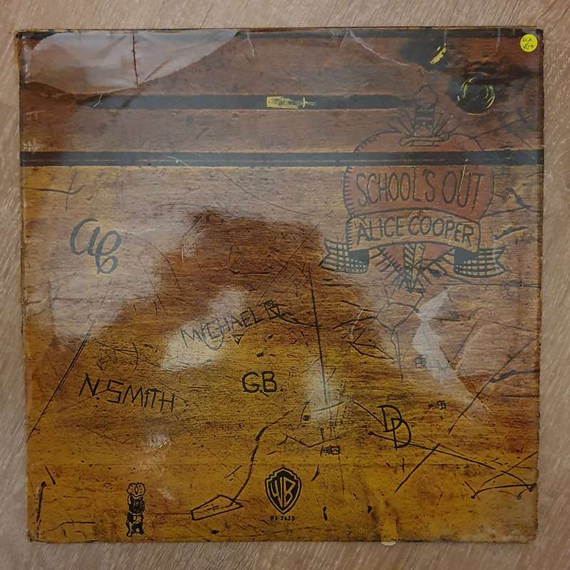 Alice Cooper  School's Out - Vinyl LP Record - Very-Good+ Quality (VG+)