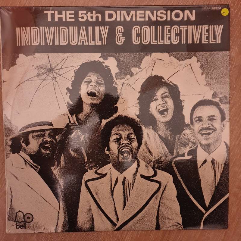 The 5th Dimension  Individually & Collectively - Vinyl LP Record - Very-Good+ Quality (VG+)