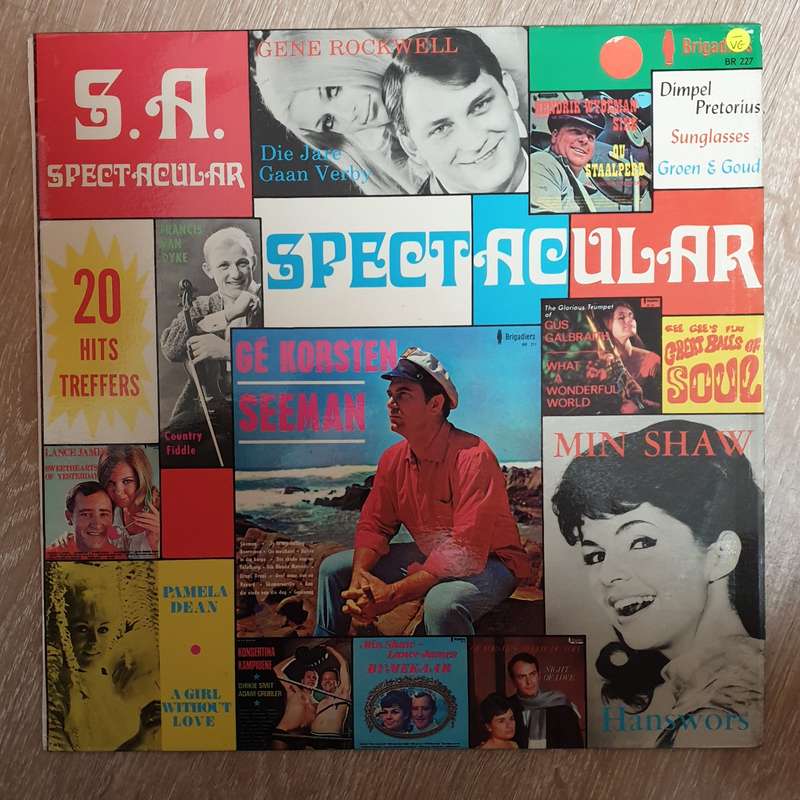 SA Spectacular - 20 Hits/Treffers - Vinyl LP Record - Opened  - Very-Good- Quality (VG-)