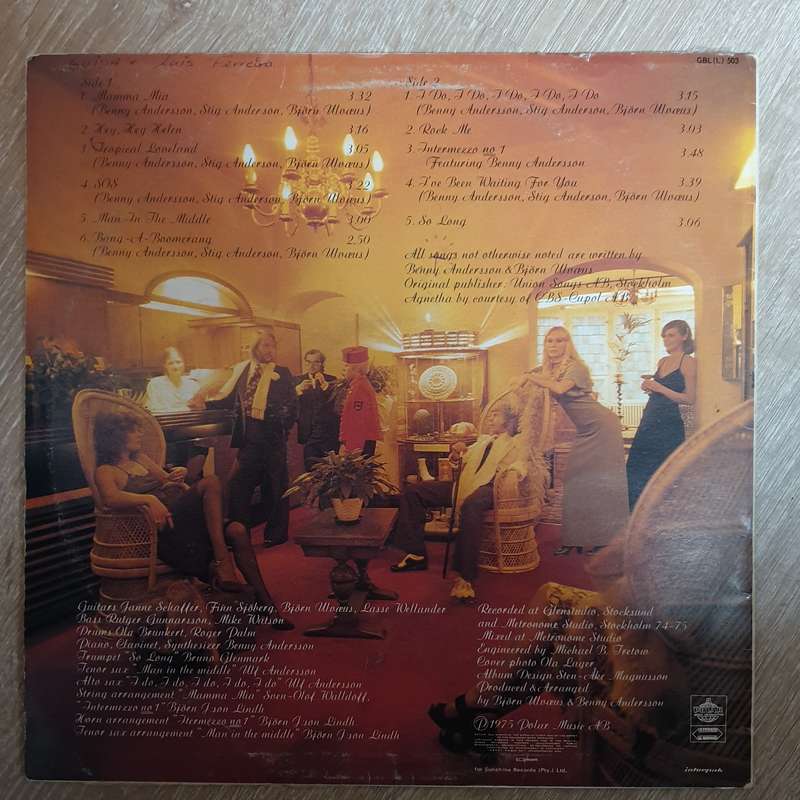Abba - I Do, I Do, I Do - Vinyl LP Record - Very-Good  Quality (VG)