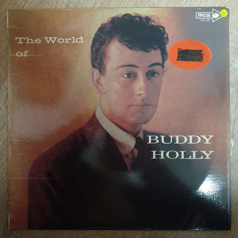 Buddy Holly  - The World of Buddy Holly - Vinyl LP Record - Very-Good+ Quality (VG+)