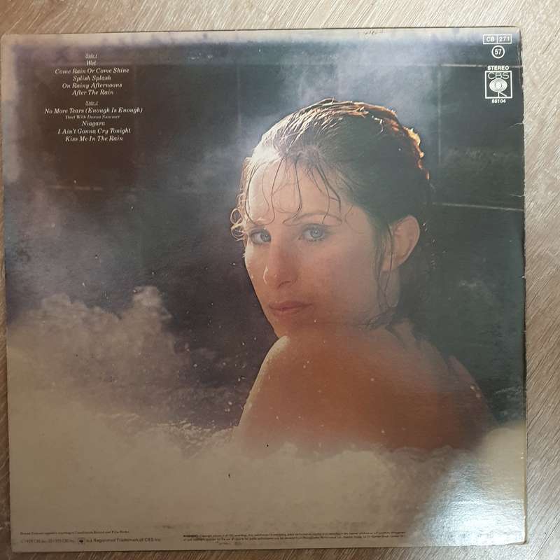 Barbra Streisand - Wet - Vinyl LP Record - Opened  - Very-Good  Quality (VG)