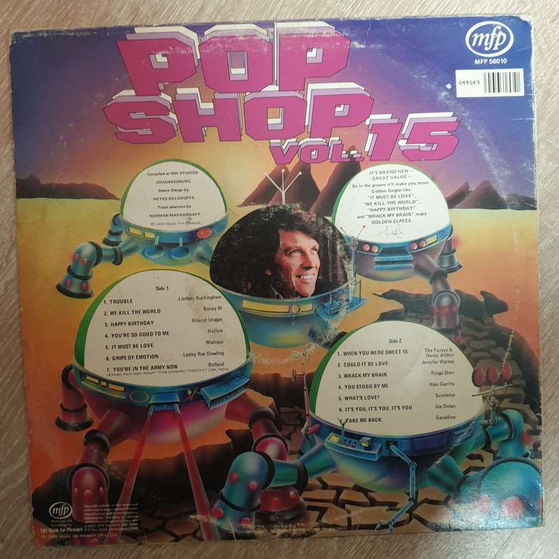 Pop Shop Vol 15 - Vinyl LP Record - Opened  - Good Quality (G)