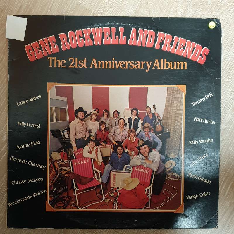 Gene Rockwell and Friends - The 21st Anniversary Album - Vinyl LP Record - Very-Good+ Quality (VG+)