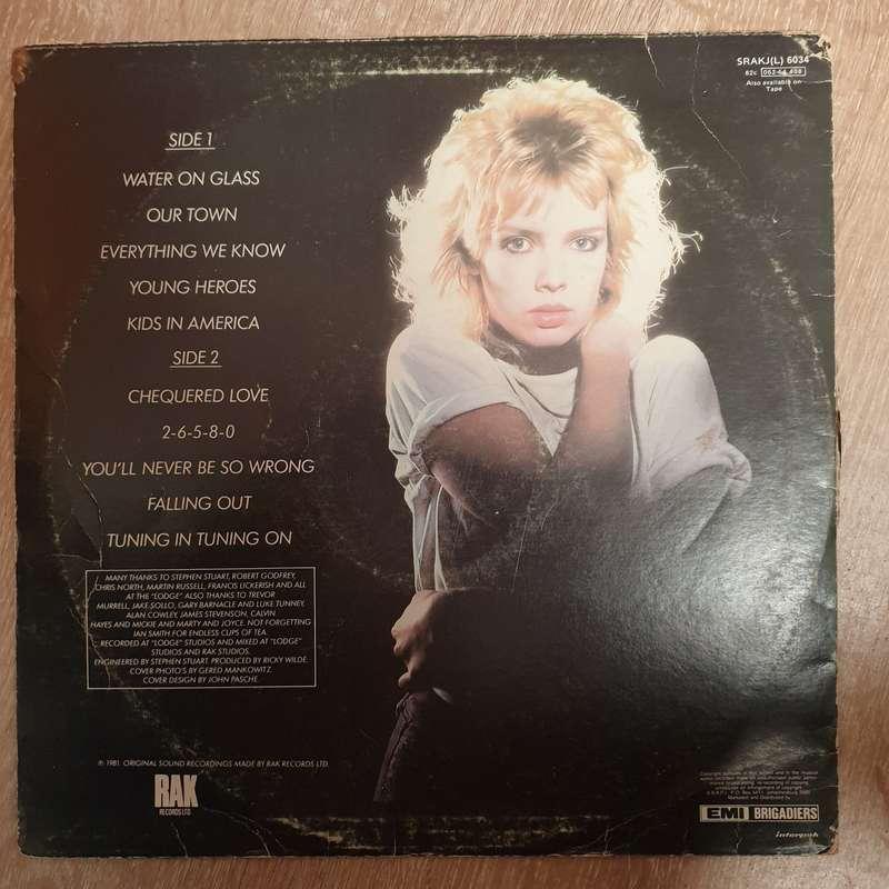 Kim Wilde - Kim Wilde - Vinyl LP Record - Very-Good  Quality (VG)