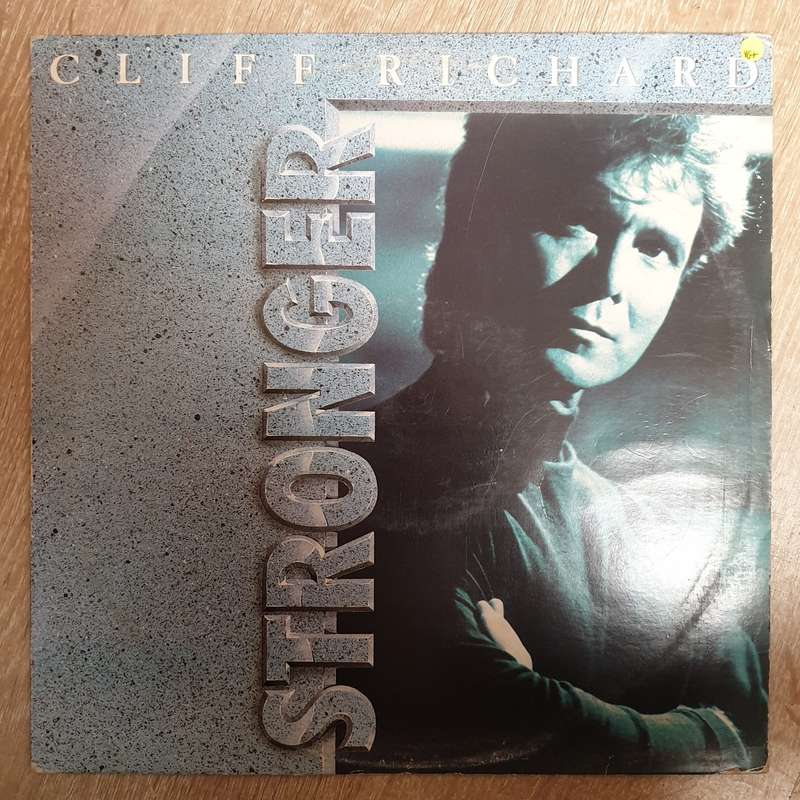 Cliff Richard - Stronger - Vinyl LP Record - Very-Good+ Quality (VG+)