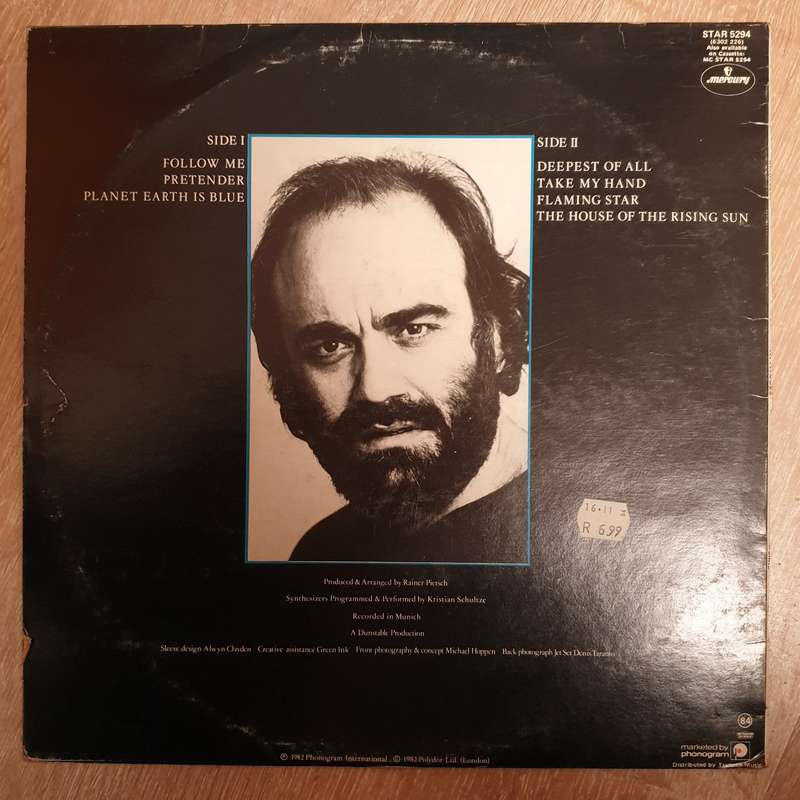 Demis  Attitudes - Vinyl LP Record - Opened  - Very-Good  Quality (VG)