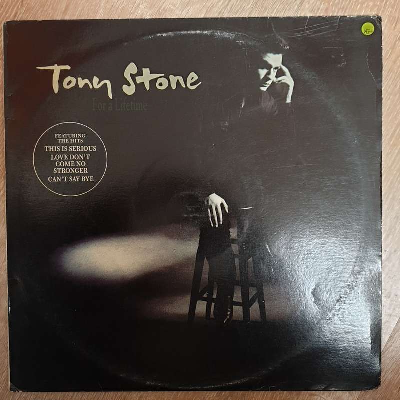Tony Stone  For A Lifetime - Vinyl LP Record - Very-Good+ Quality (VG+)