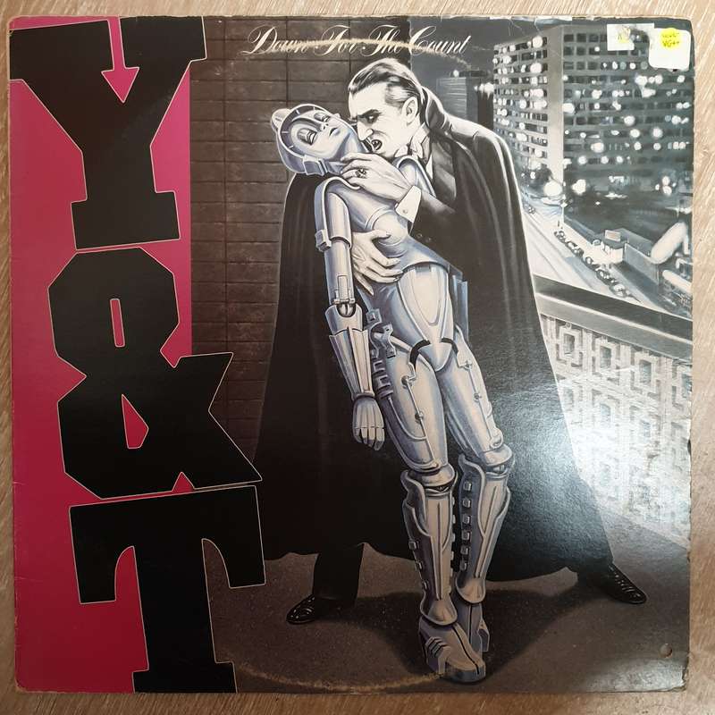 Y & T  Down For The Count - Vinyl LP Record - Very-Good+ Quality (VG+)