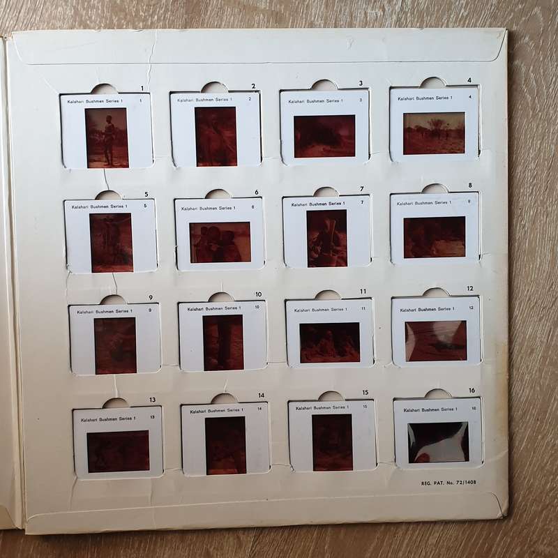 The Bushmen - Record and 16 Colour Slides -  Vinyl LP Record - Very-Good+ Quality (VG+)