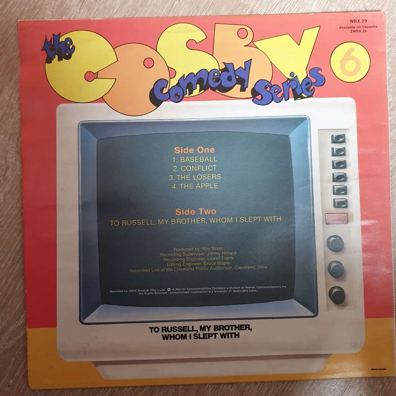 The Bill Cosby Comedy Series Vol 6 -  Vinyl LP Record - Very-Good+ Quality (VG+)