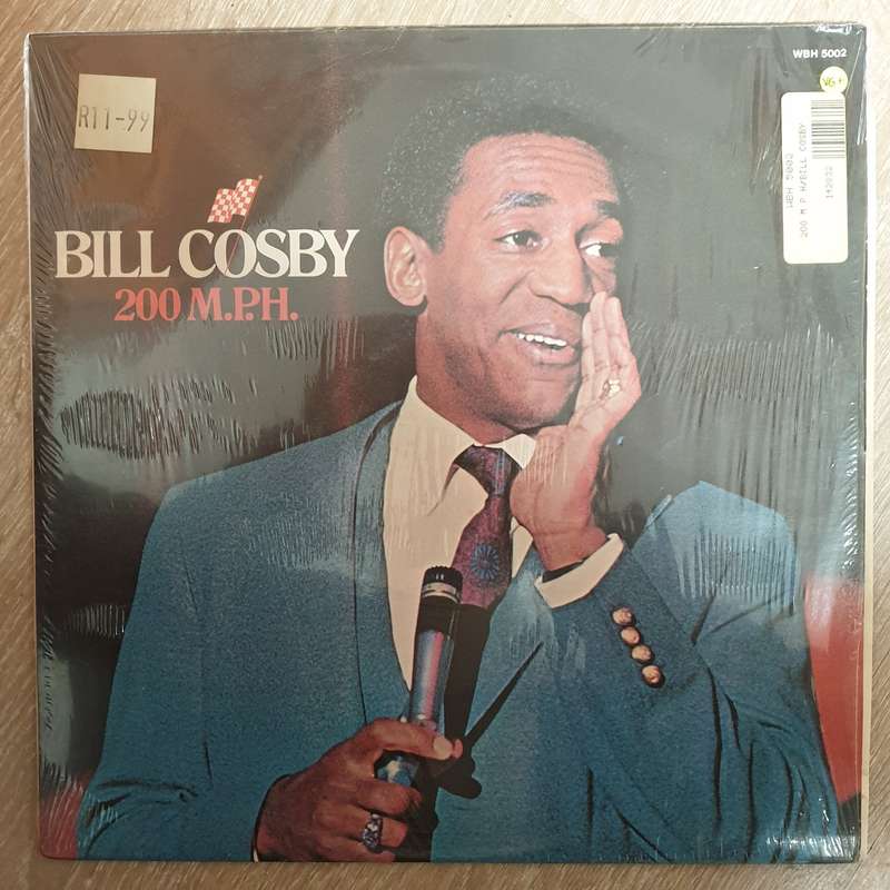 Bill Cosby - 200 Mph -  Vinyl LP Record - Very-Good+ Quality (VG+)