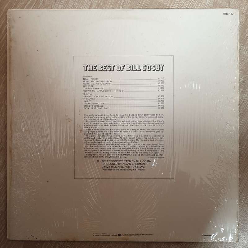 Bill Cosby - The Best Of -  Vinyl LP Record - Very-Good+ Quality (VG+)