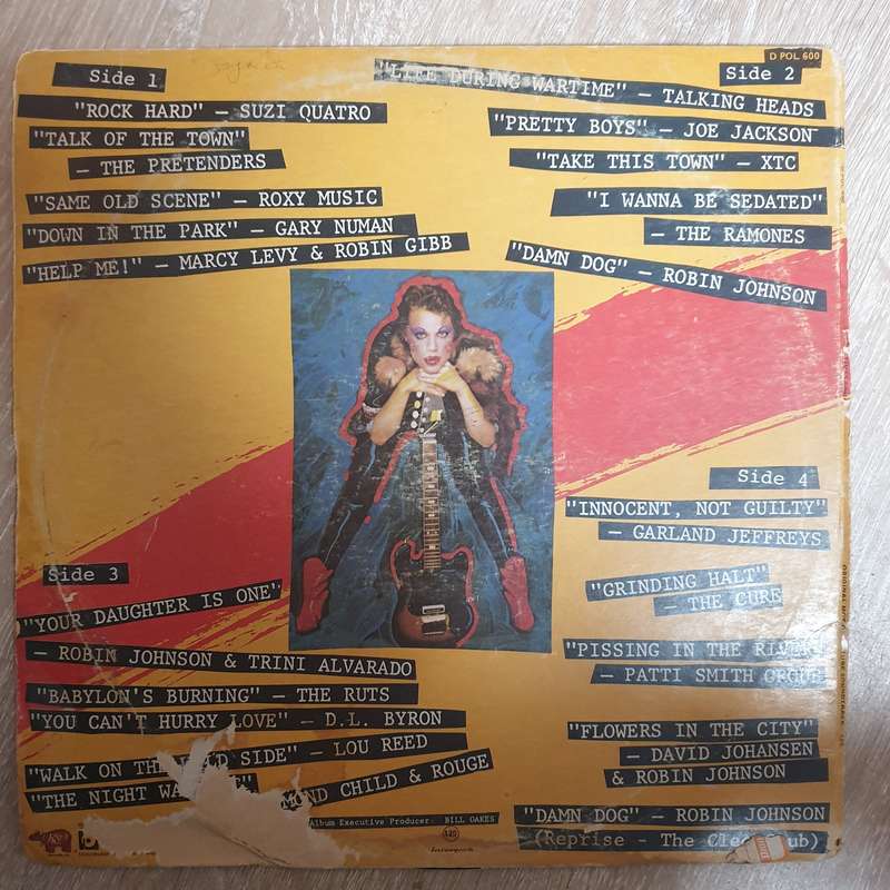 Times Square - Soundtrack - Double  Vinyl LP Record - Opened  - Very-Good- Quality (VG-)