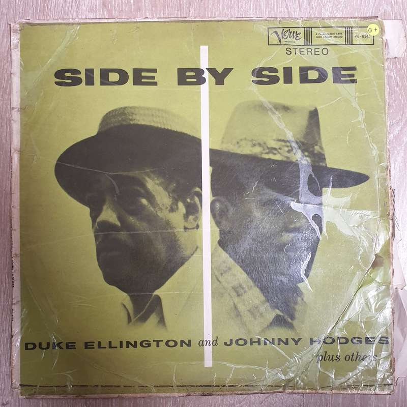Duke Ellington And Johnny Hodges  Side By Side - Vinyl LP Record - Good+ Quality (G+)