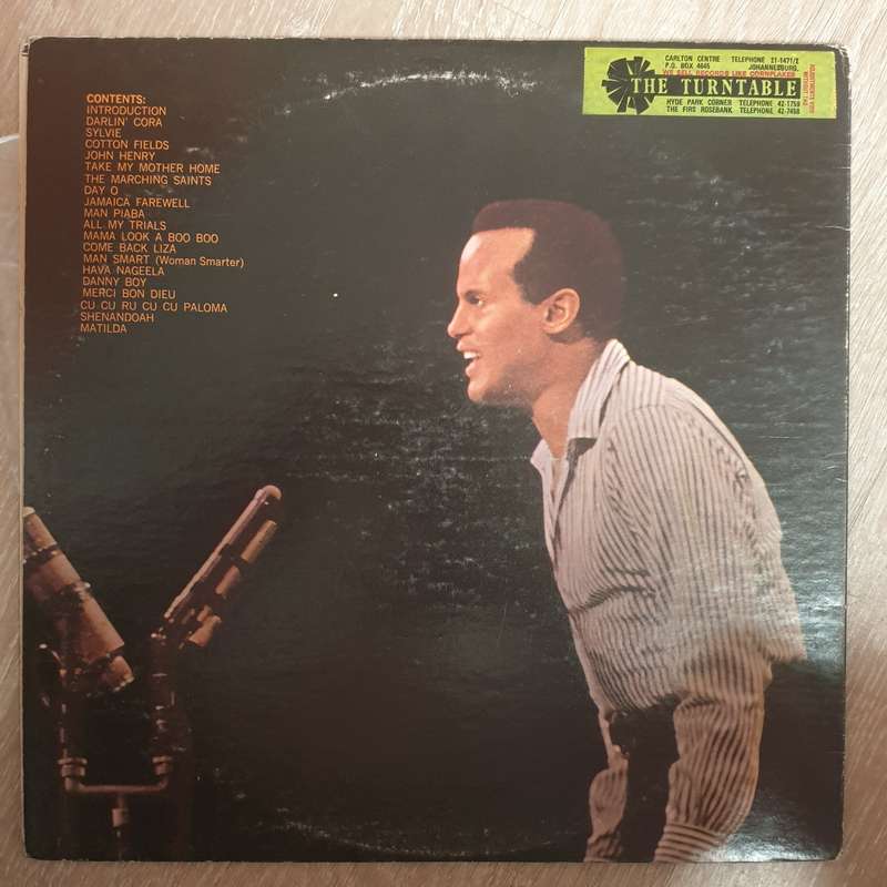 Harry Belafonte  Belafonte At Carnegie Hall: The Complete Concert -  Vinyl LP Record - Very...