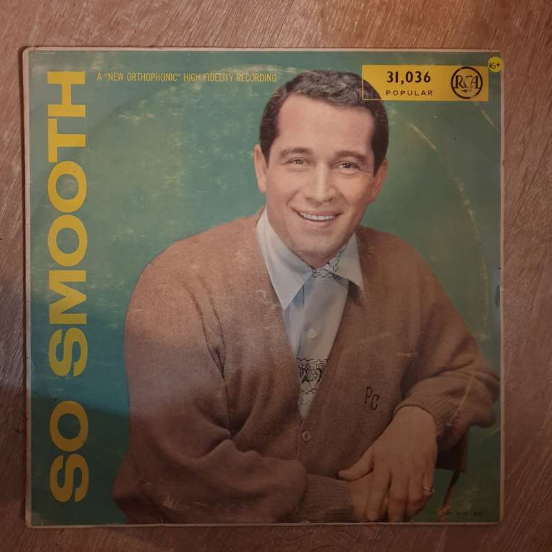 Perry Como  So Smooth -  Vinyl LP Record - Very-Good+ Quality (VG+)
