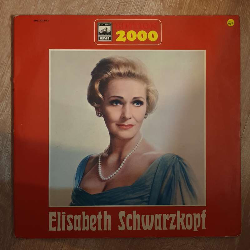 Elisabeth Schwarzkopf - Edition 2000 - Vinyl LP Record - Very-Good+ Quality (VG+)