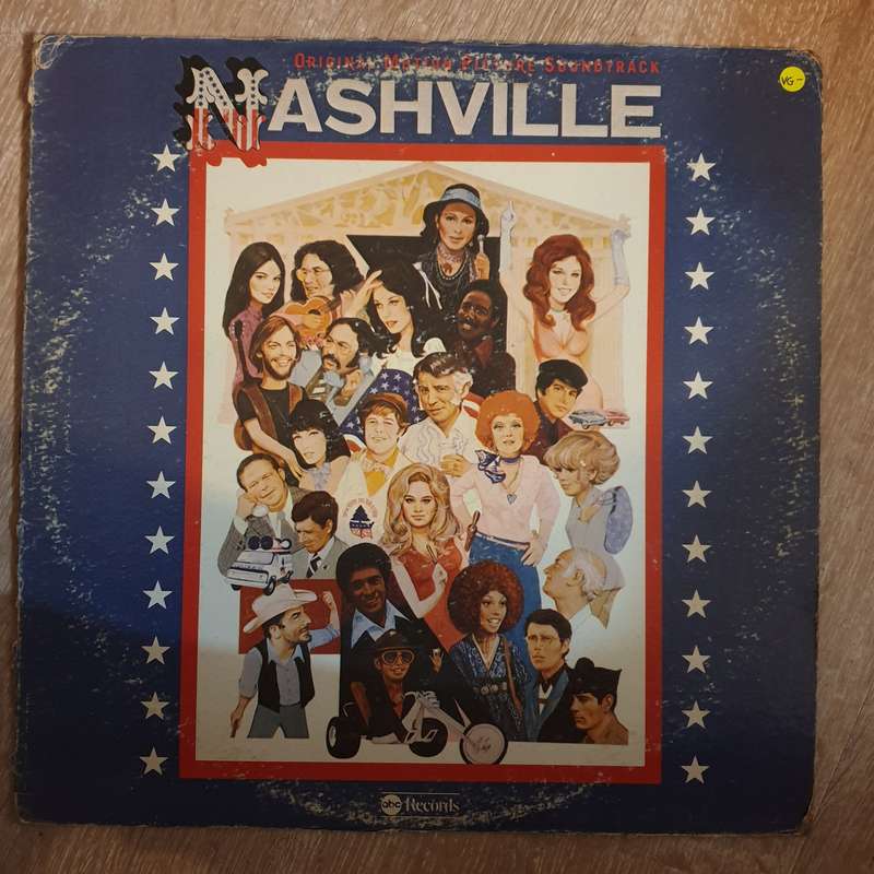 Nashville Original Soundtrack -  Vinyl LP Record - Opened  - Very-Good- Quality (VG-)
