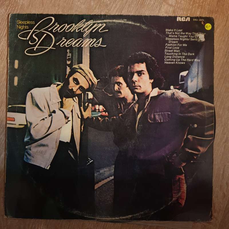 Brooklyn Dreams  Sleepless Nights - Vinyl LP Record - Very-Good+ Quality (VG+)