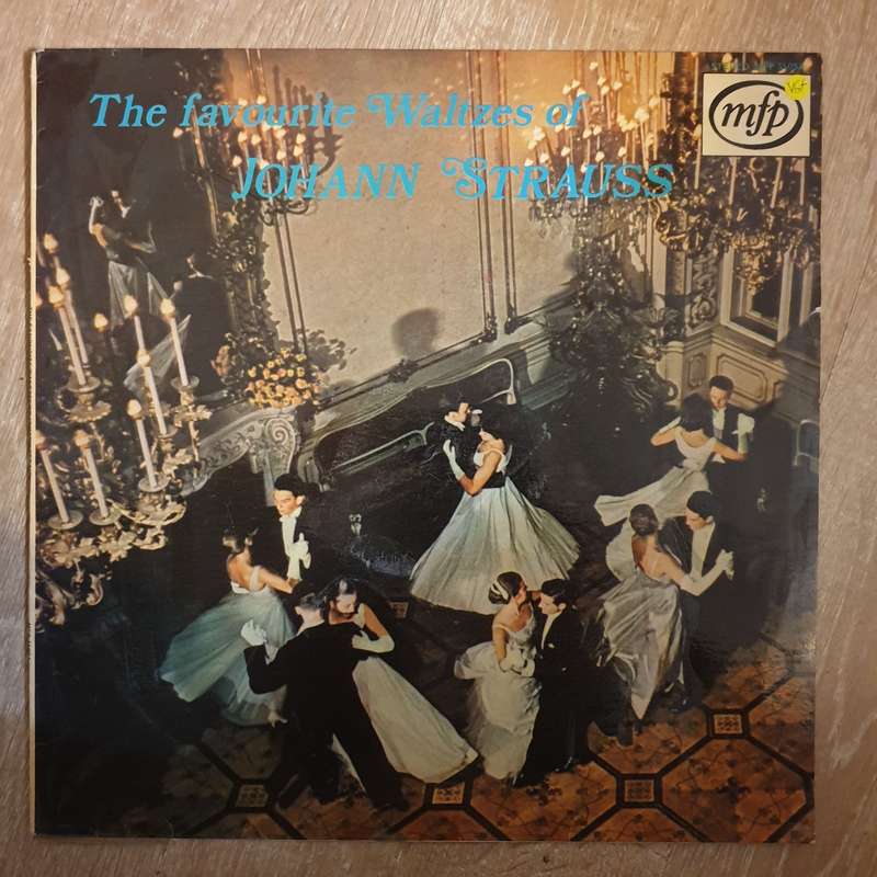 Johan Strauss - Favourite Waltzes - Vinyl LP Record - Very-Good+ Quality (VG+)
