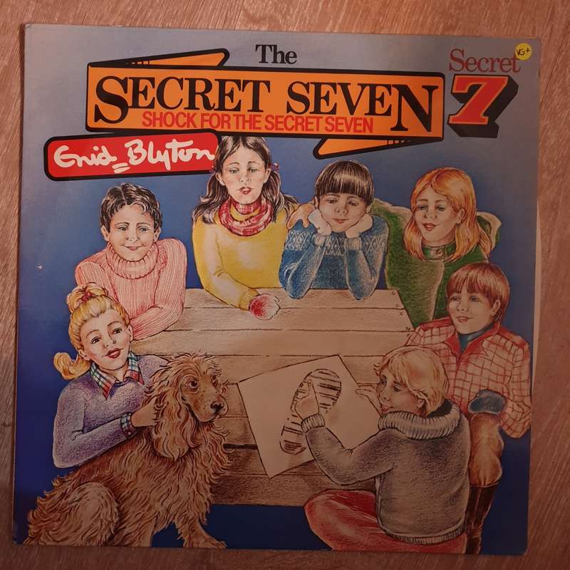 Enid Blyton's - The Secret Seven - Shock for the Secret Seven - Vinyl LP Record - Very-Good+ Qual...