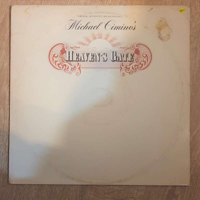Heaven's Gate (Original Motion Picture Soundtrack) - Vinyl LP Record - Very-Good+ Quality (VG+)