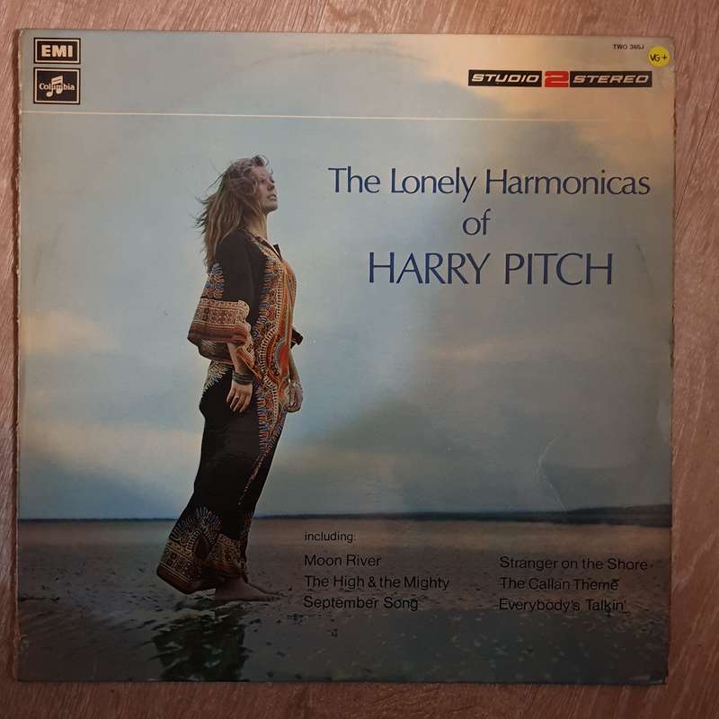 Harry Pitch  The Lonely Harmonicas Of Harry Pitch - Vinyl LP Record - Very-Good+ Quality (VG+)