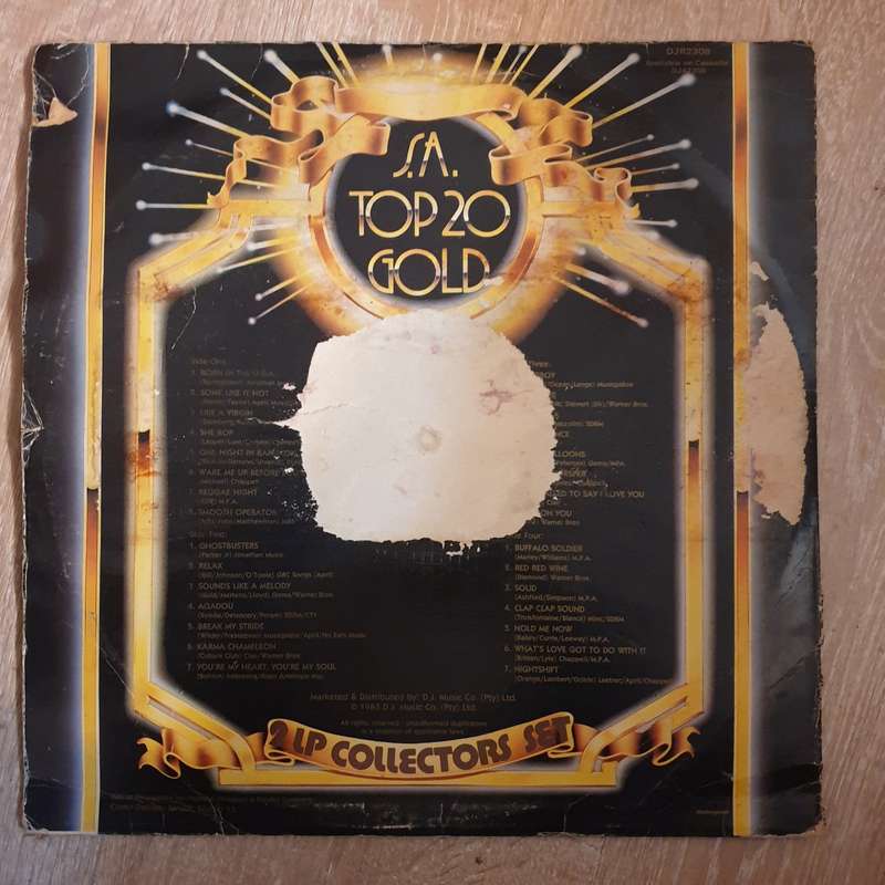 SA Top 20 Gold - Vinyl LP Record - Very-Good  Quality (VG)