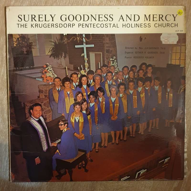 Krugersdorp Petecostal Holiness Church - Surely Goodness... - Vinyl LP Record - Very-Good+ Qualit...