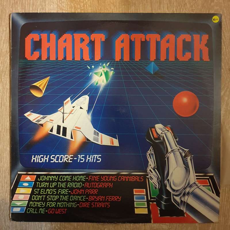 Chart Attack - Original Artists - Vinyl LP Record (VG+)