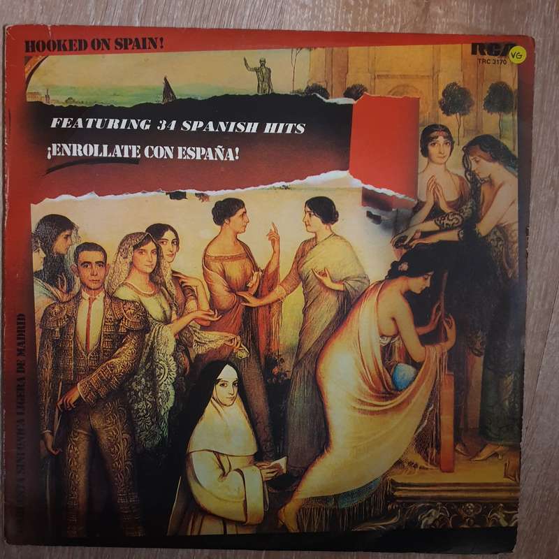 Hooked On Spain - Vinyl LP Record - Very-Good  Quality (VG)