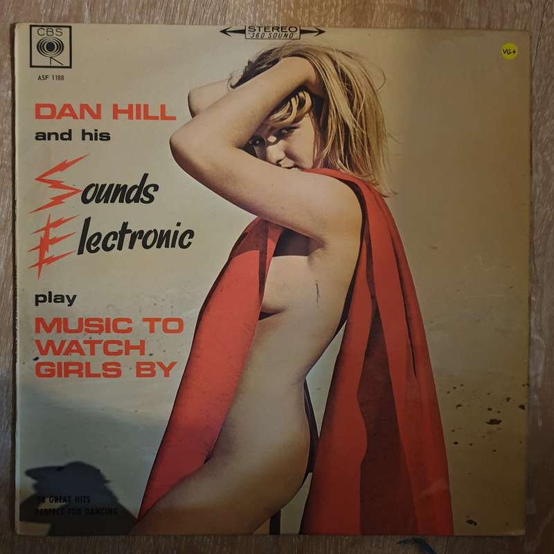 Dan Hill - Sounds Electronic - Vinyl LP Record - Very-Good+ Quality (VG+)