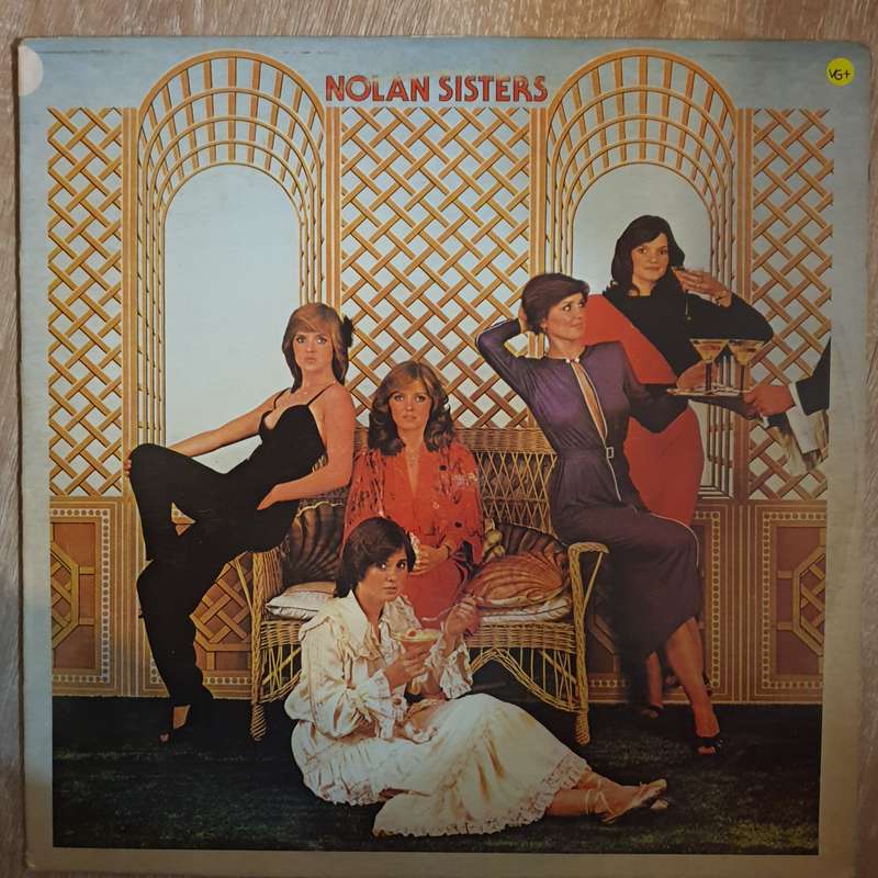 Nolan Sisters with original photo and press release sheets - Vinyl LP Record - Very-Good+ Quality...