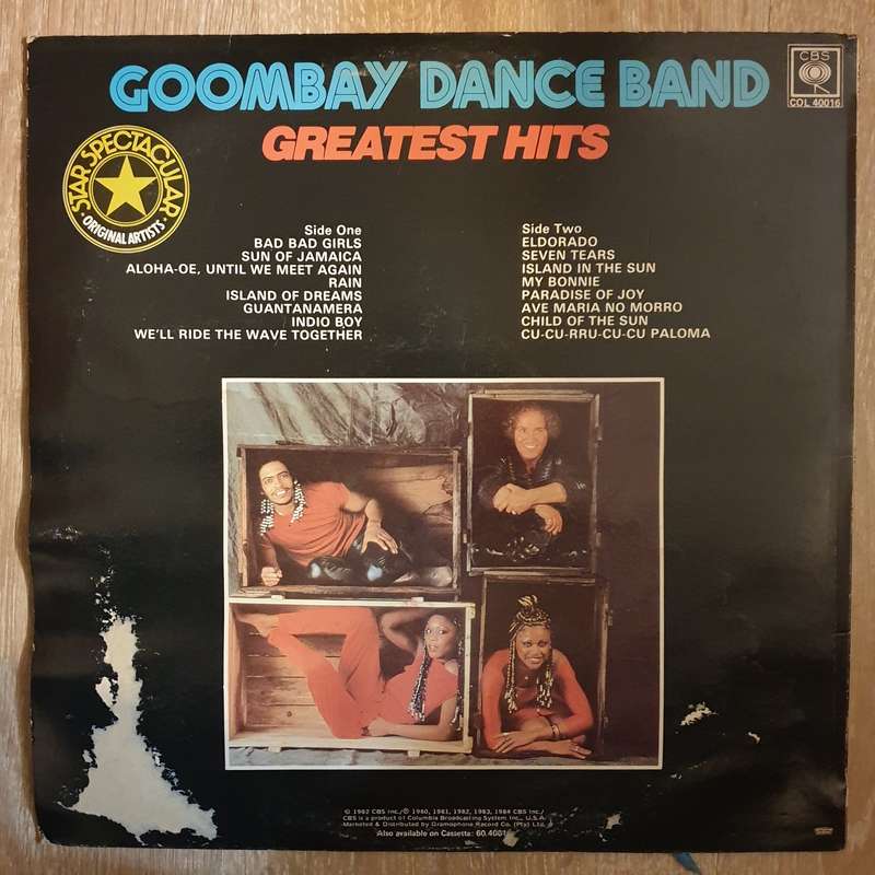Goombay Dance Band - Greatest Hits - Vinyl LP Record - Very-Good  Quality (VG)