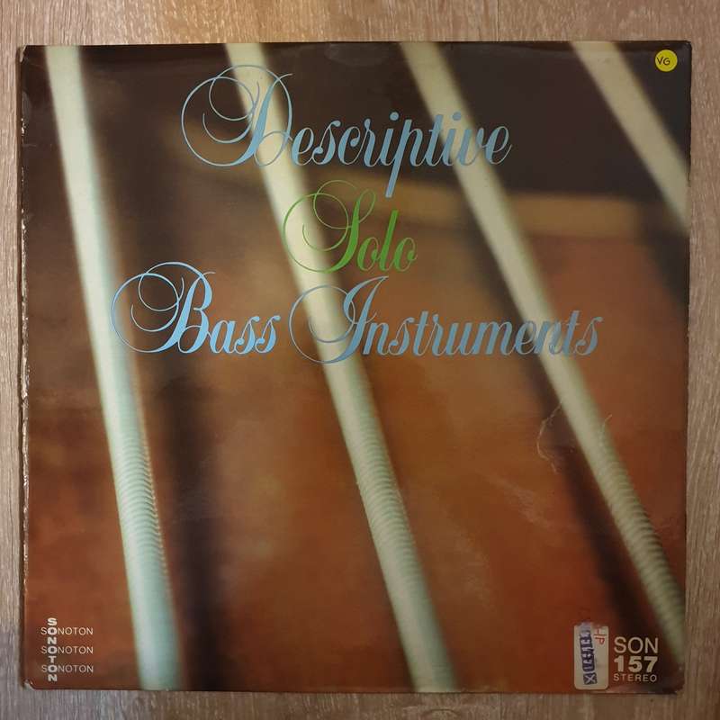 Descriptive Solo Bass Instruments, Vol. 1