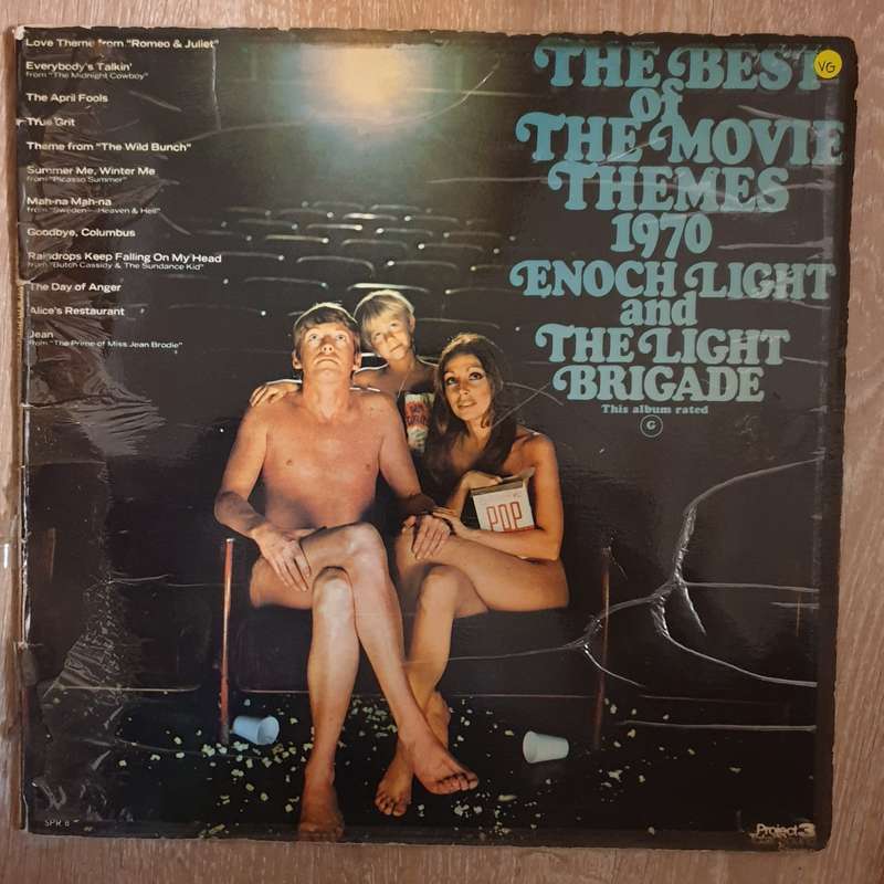 Enoch Light and The Light Brigade - The Best Of Movie Themes 1970 - Vinyl LP Record - Very-Good  ...